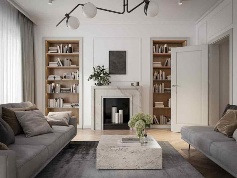 Uși pentru designul interior în stil retro