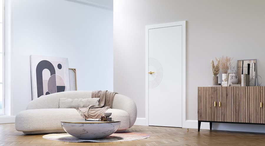 Ușă de interior pentrul stilul art deco: Porta Art Deco Model 2