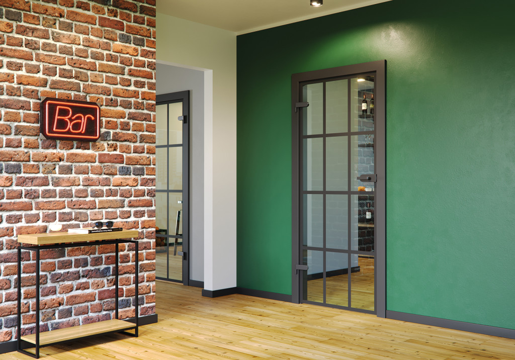 Ușile Porta Glass, o alegere ideală pentru amenajări în stilul loft industrial.