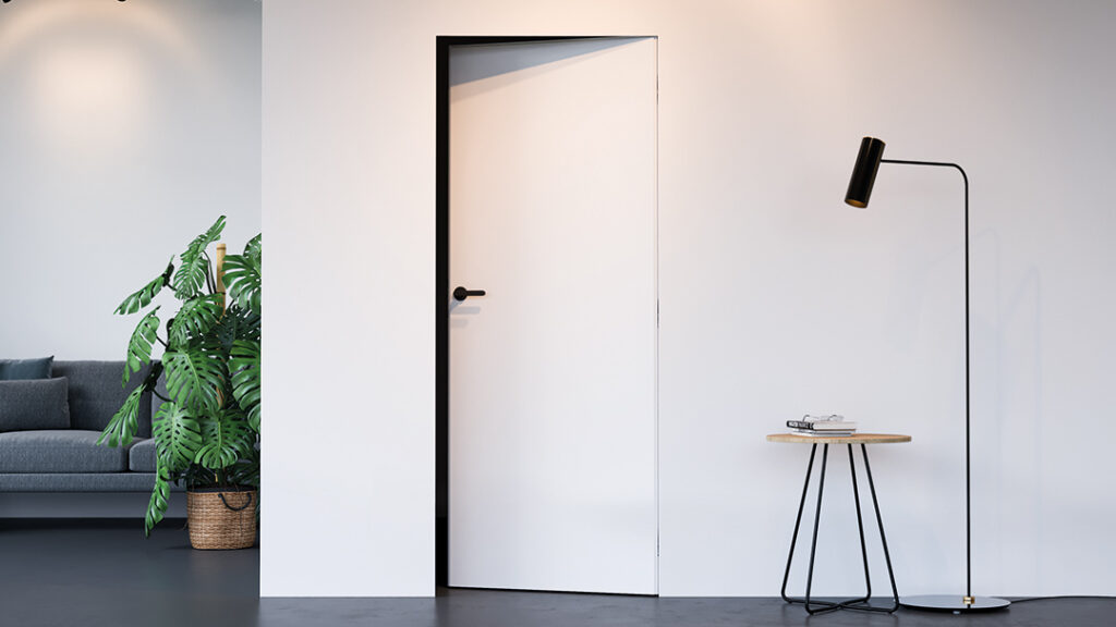 Ușă de interior albă Porta Doors Model Hide