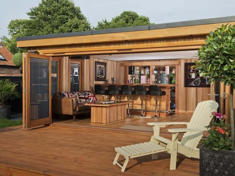 Bar pe terasă pentru evenimente private