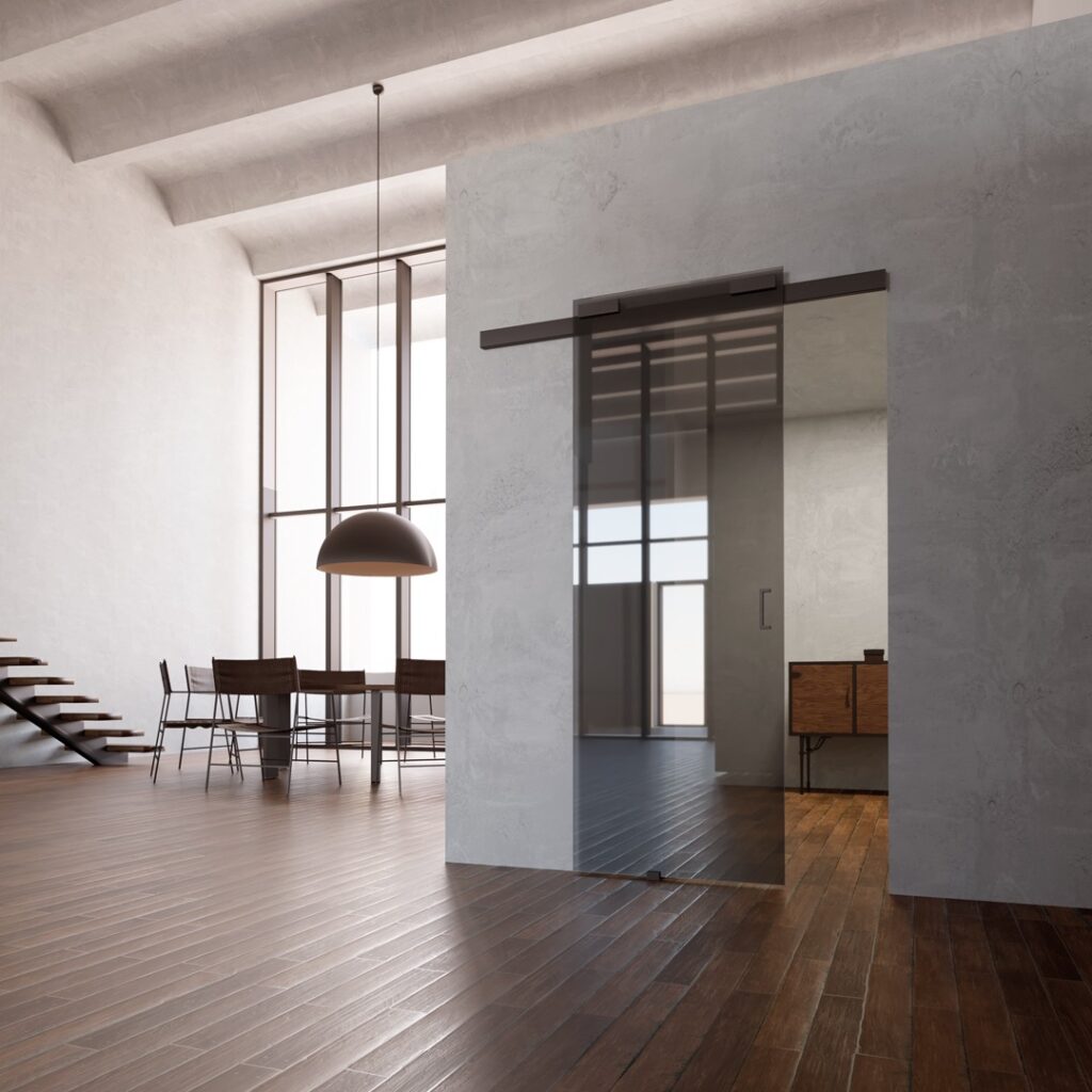 Sistem pentru uși glisante cu închidere automată Selfie de la Terno Scorrevoli